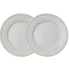 Daria dinerbord Ø28 cm 2-pack, Cotton white shiny
