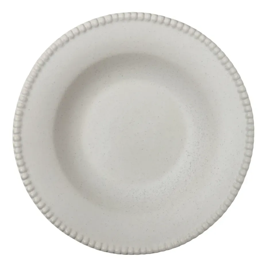 Daria pastabord Ø35 cm, Cotton white matte