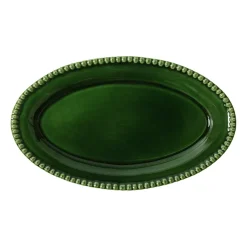 Daria serveerschotel 35 cm aardewerk, Moss