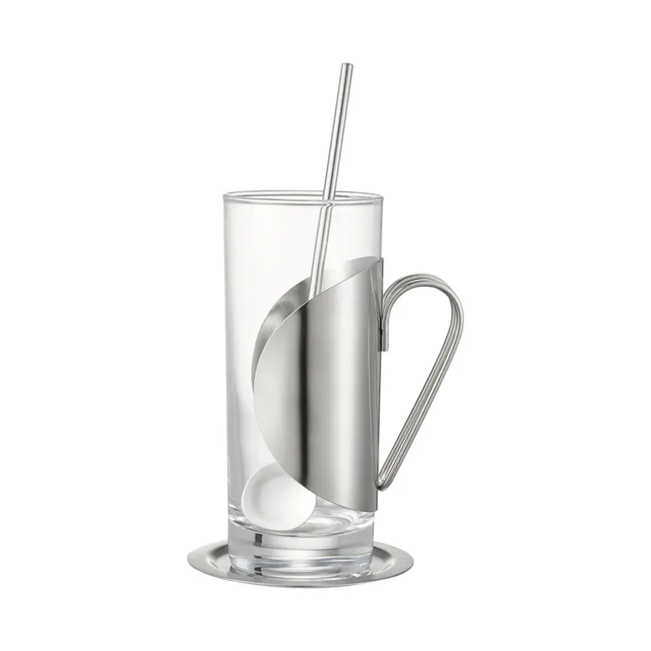 Darry irish coffee set, Glas-roestvrij staal