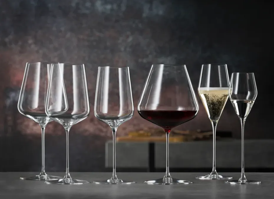 Definition Bordeaux rodewijnglas 75 cl 2-pack, Transparant