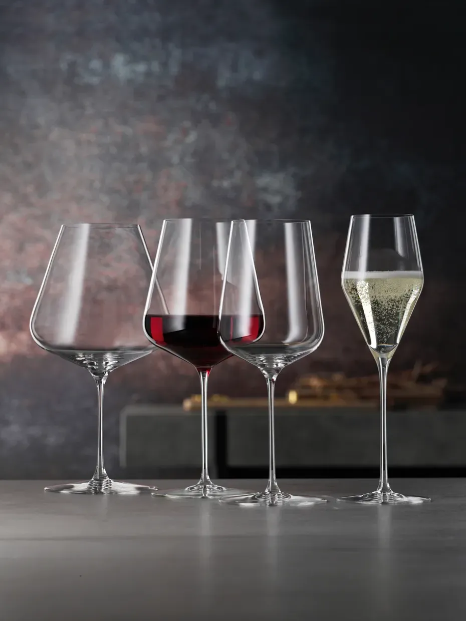 Definition rodewijnglas/wittewijnglas 55 cl 2-pack, Transparant