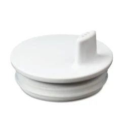 Design Letters drinktuit/deksel voor melamine beker, wit