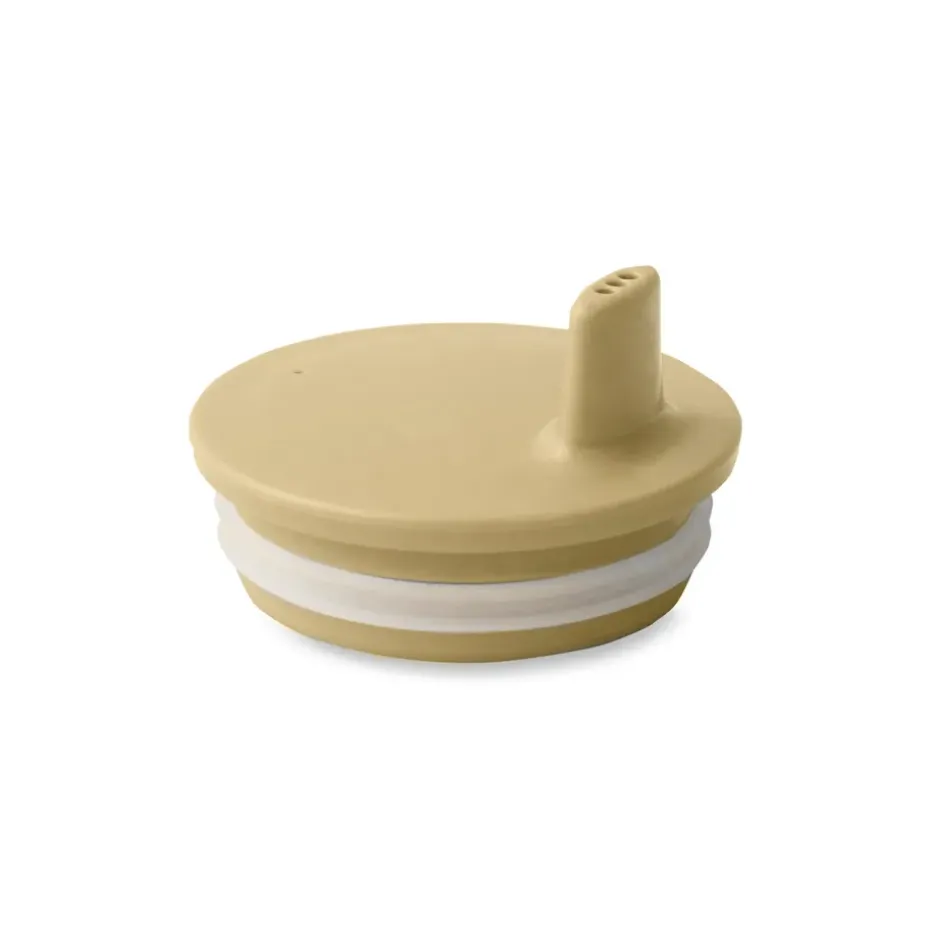 Design Letters drinktuit/deksel voor melamine beker, Beige