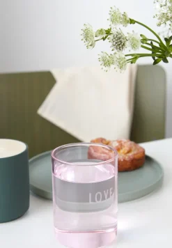 Design Letters favoriete glas 35 cl, Love-rose