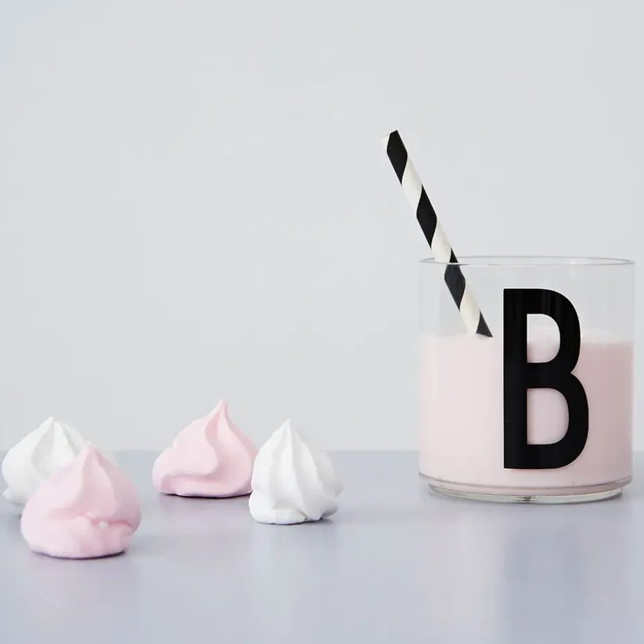 Design Letters Kids glas, B