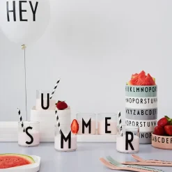 Design Letters Kids glas, U