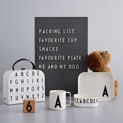 Design Letters kinderservies set, F