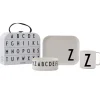Design Letters kinderservies set, Z