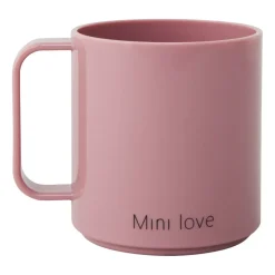 Design Letters Mini Love beker met oor, Ash rose