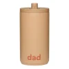 Design Letters reismok 35 cl, Dad-beige