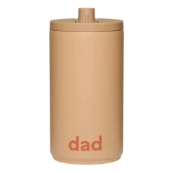 Design Letters reismok 35 cl, Dad-beige