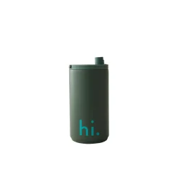 Design Letters reismok 35 cl, Hi-myrtle green