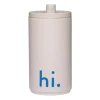 Design Letters reismok 35 cl, Hi-pastel beige