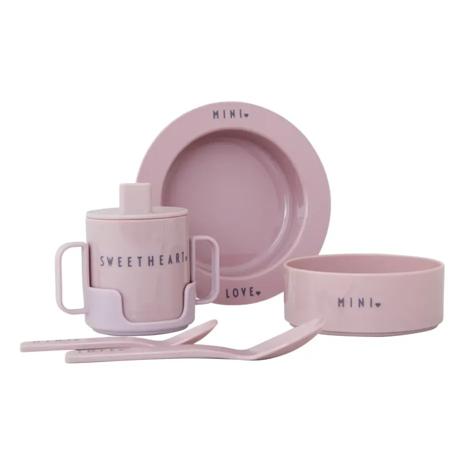 Design Letters startset favoriet mini, Lavender