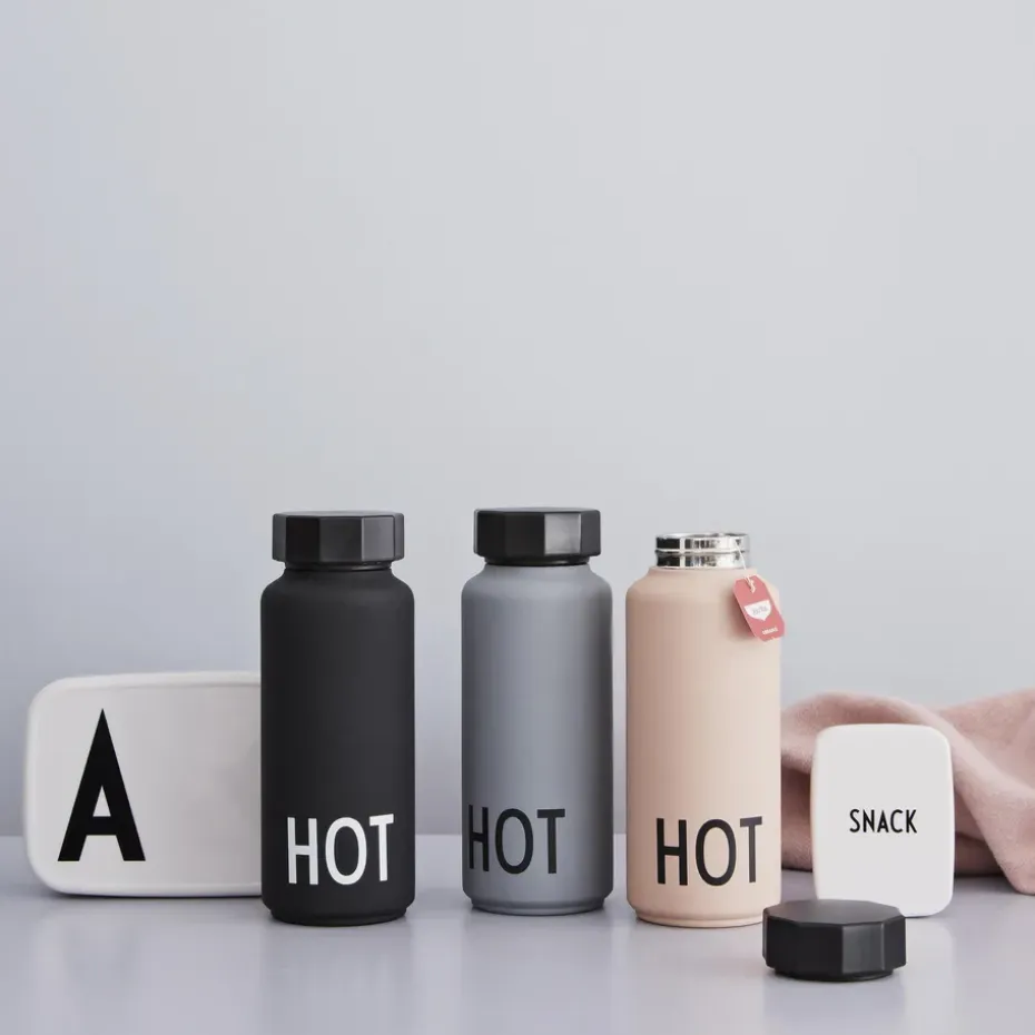 Design Letters thermosfles, roze