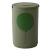 Design Letters thermosmok met rietje 33 cl, Forest green