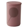 Design Letters thermosmok met rietje 33 cl, Ash rose