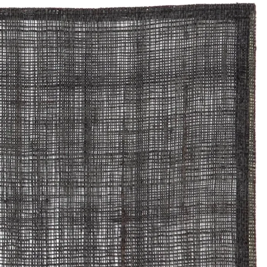 Dixie linnen placemat, zwart