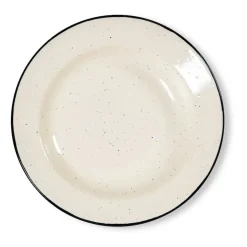 Doris emaille bord Ø20 cm, Beige