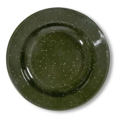 Doris emaille bord Ø20 cm, Groen