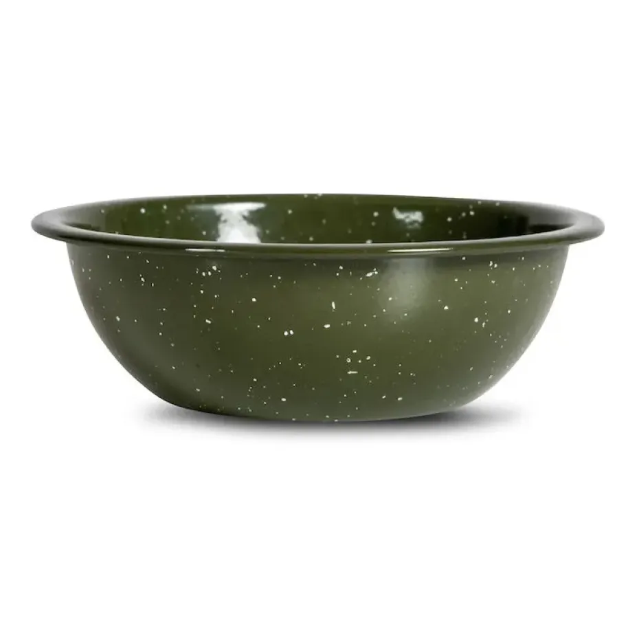 Doris emaille kom Ø16 cm, Groen