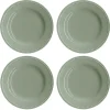 Dots klein bord 22 cm 4 stuks, Groen