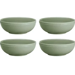 Dots ontbijtkom 60 cl 4 stuks, Groen