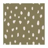 Dots servetten 33x33 cm 20-pack, Olive