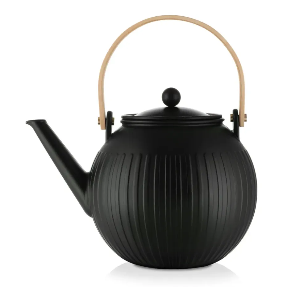 Douro theekan 1,5 L, Zwart