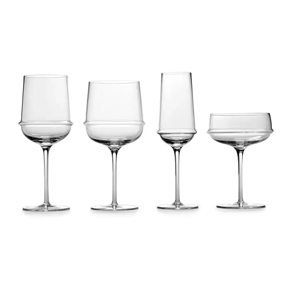Dune rodewijnglas 45 cl 4-pack, Clear