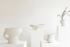 Earth schotel Ø45 cm, White