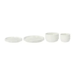 Eau serviesset 8-delig, Offwhite