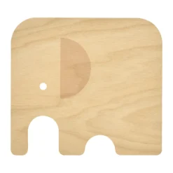 Elephant glasonderzetter 11x10 cm, Green