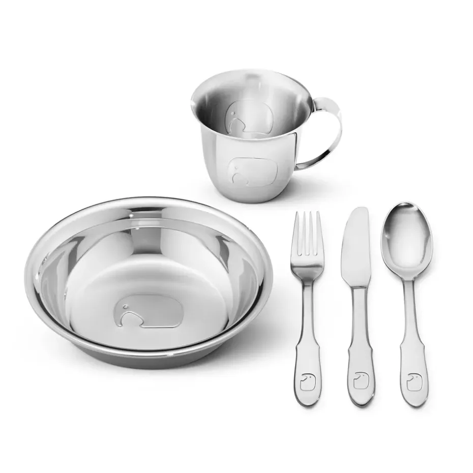 Elephant kinderservies, 5-delig