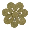 Elin placemat anemone Ø40 cm, Avocado