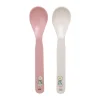 Elsa Beskow Bloemenfeest lepel 2-pack, Roze-wit
