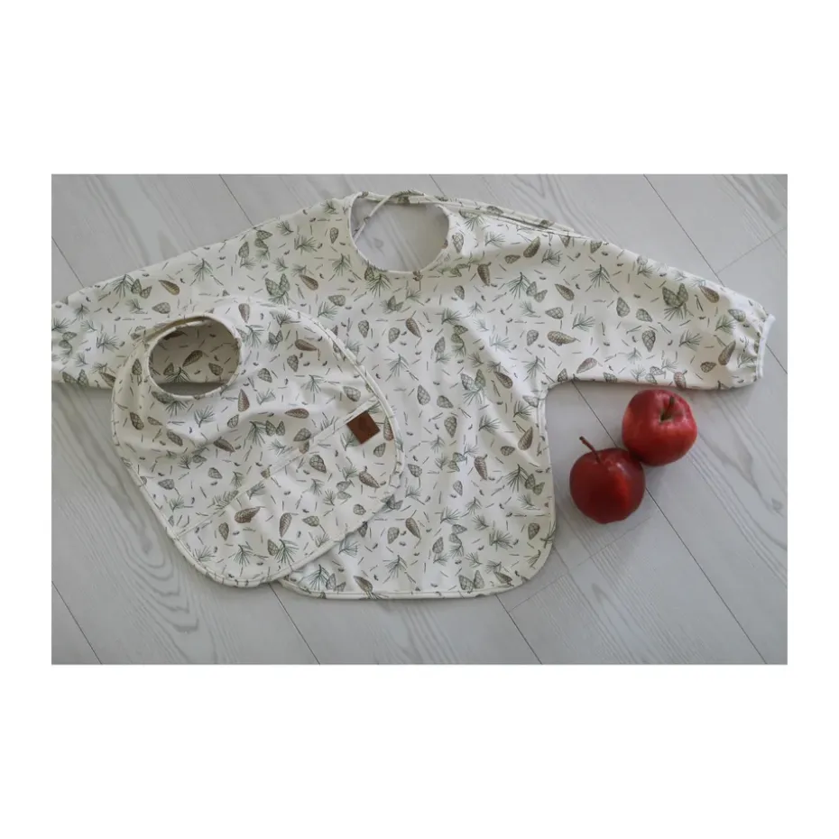 Elsa Beskow kabouterkinderen slab met mouw, Groen