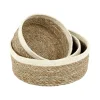 Emil broodmand 3-pack, naturel-wit