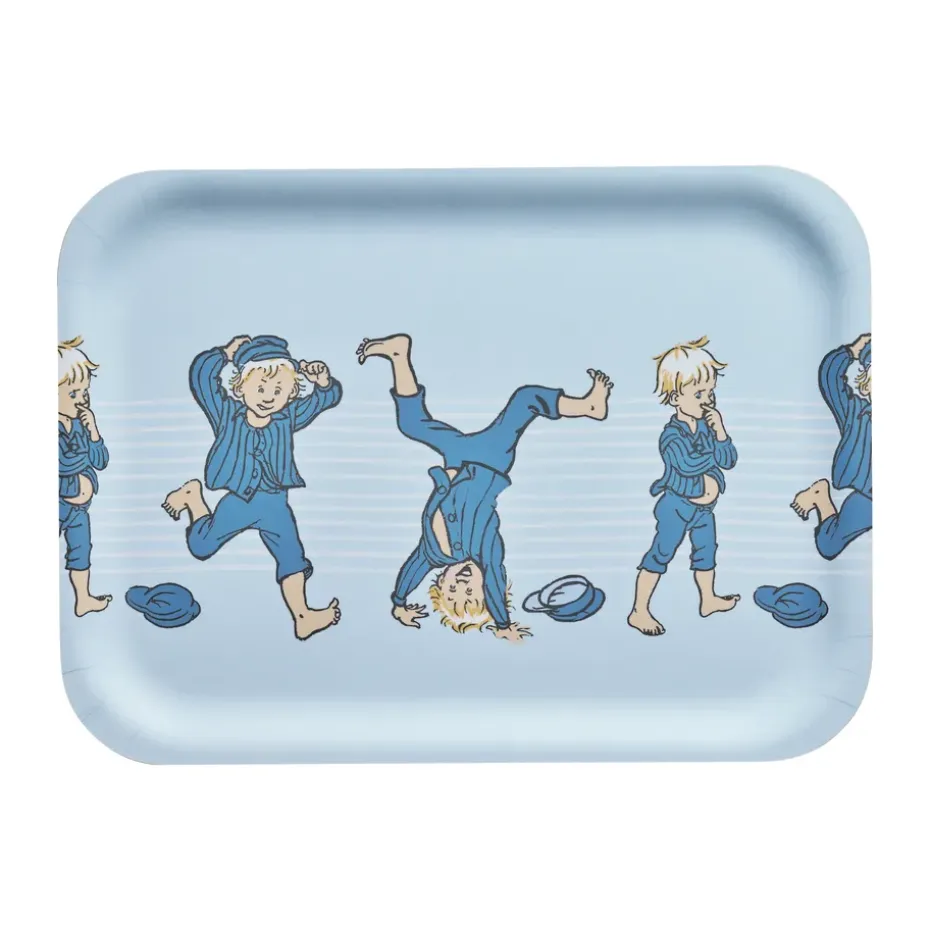Emil dienblad 20x27 cm, Blauw