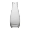 Ernst karaf geribbeld glas, Helder, Ø8x19 cm