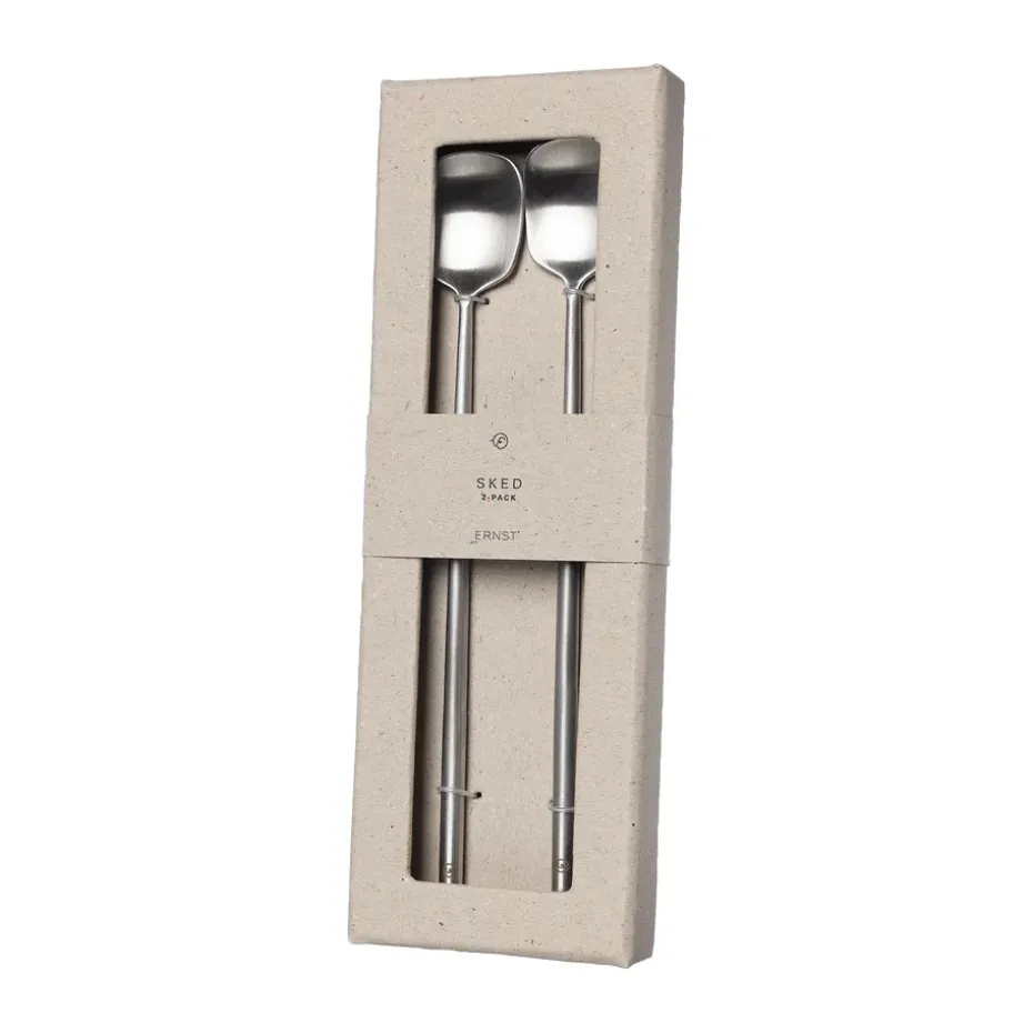 Ernst longdrink lepel 2-pack, Roestvrij staal