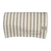 Ernst tafelkleed gestreept 145x300 cm, Beige-wit