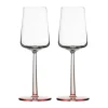 Essence wittewijnglas 2-pack, Roze, 33 cl