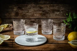 Ethno tumblerglas 29,4 cl 4-pack, Transparant