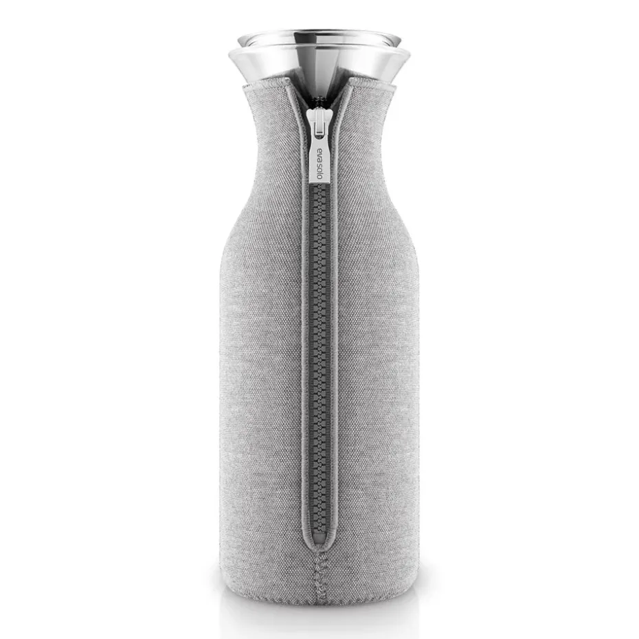 Eva Solo koelkastkaraf met geweven hoes, light grey (lichtgrijs)