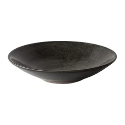 Fenix pastabord Ø23 cm, Bruin-zwart