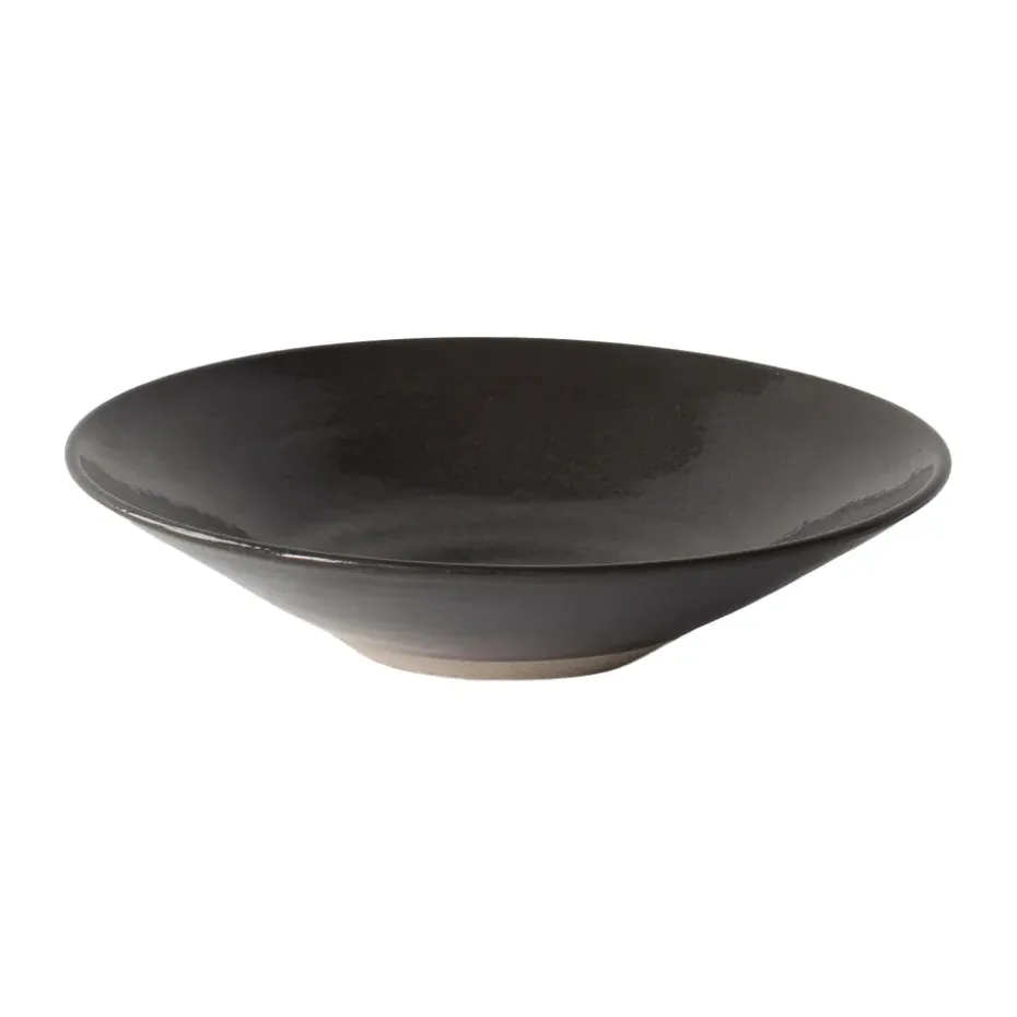 Fenix serveerschaal large Ø28,5 cm, Bruin-zwart