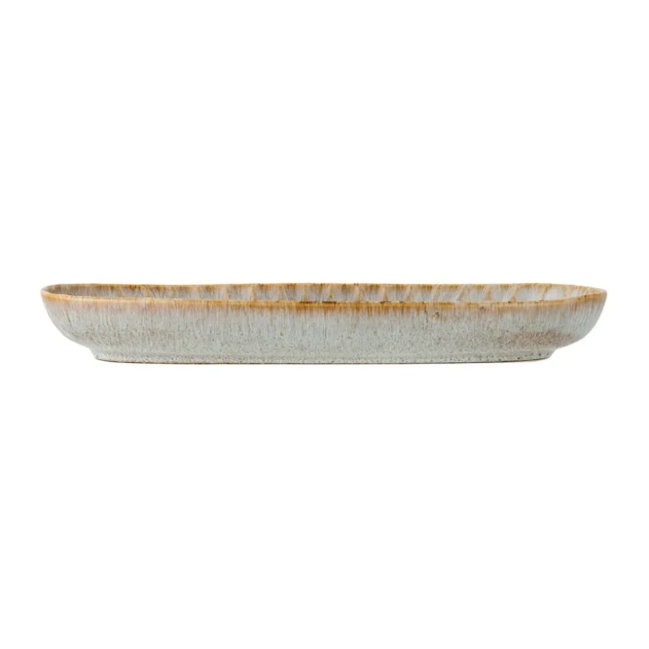 Fleur serveerschaal 12x37,5 cm, Natuur
