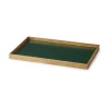 Frame dienblad medium 23x34 cm, Eikenhout-groen